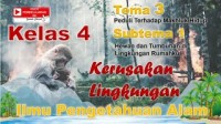 Image of Kerusakan Lingkungan - IPA Kelas 4 Tema 3 Subtema 1