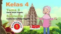 Image of Tematik Kelas 4 Tema 8 Subtema 2 Pembelajaran 1