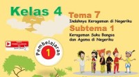 Image of Tematik Kelas 4 Tema 7 Subtema 1 Pembelajaran 1