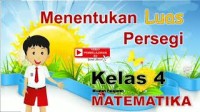 Image of Menentukan Luas Persegi / Matematika Kelas 4 Semester 2