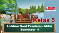 Image of PPKN Kelas 5 Tema 8 - Latihan Soal PAS Semester 2