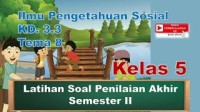 Image of IPS Kelas 5 Tema 8 - Latihan Soal PAS Semester 2