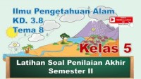 Image of Latihan Soal PAS Semester 2 Kelas 5 Tema 8 IPA